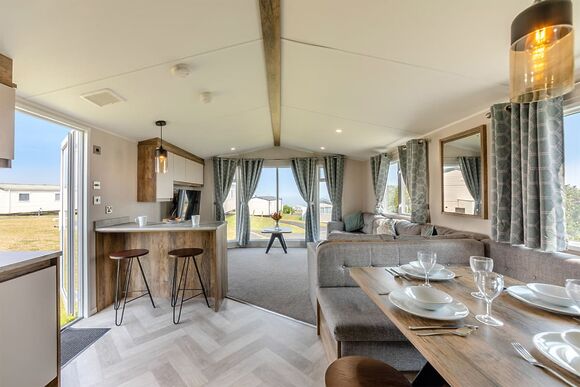 Silver Premium 2 Bedroom Caravan, Sleeps 6 - Crimdon Dene, North Hartlepool