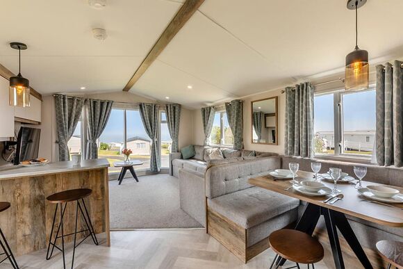 Silver Premium Caravan with parking - Crimdon Dene, North Hartlepool