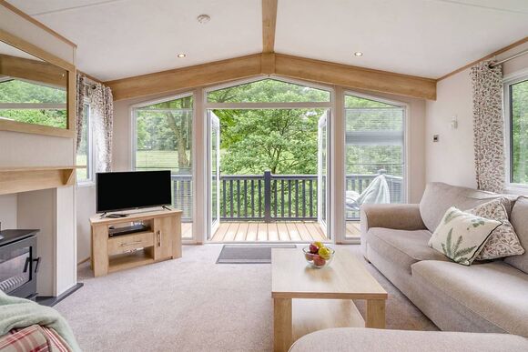 Gold Premium Caravan, parking, decking & SV 4 - Crimdon Dene, North Hartlepool