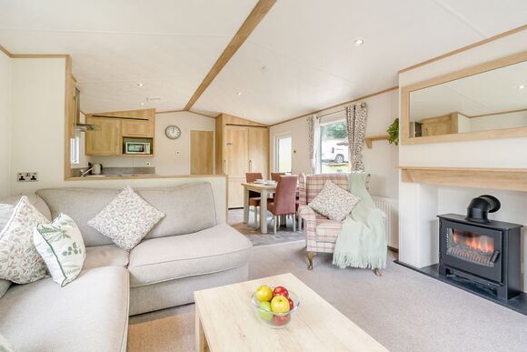 Gold Premium Caravan, parking, decking & SV 4 - Crimdon Dene, North Hartlepool