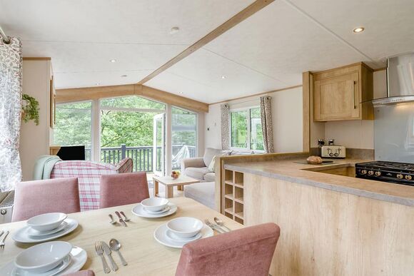 Gold Premium Caravan, parking, decking & SV 4 - Crimdon Dene, North Hartlepool
