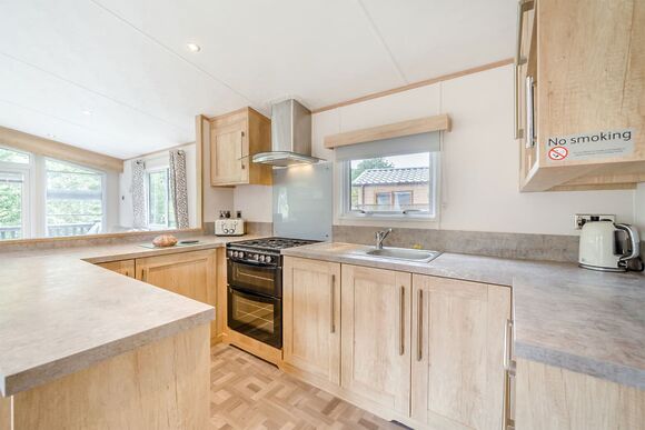 Gold Premium Caravan, parking, decking & SV 4 - Crimdon Dene, North Hartlepool