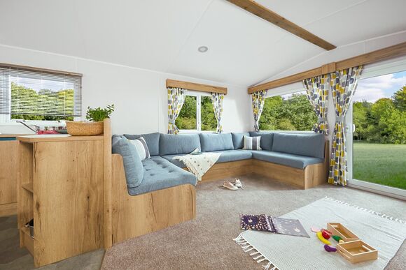 Standard Daisy Caravan with Decking (Sleeps 4) - Pease Bay Holiday Park, Cockburnspath, Nr Dunbar
