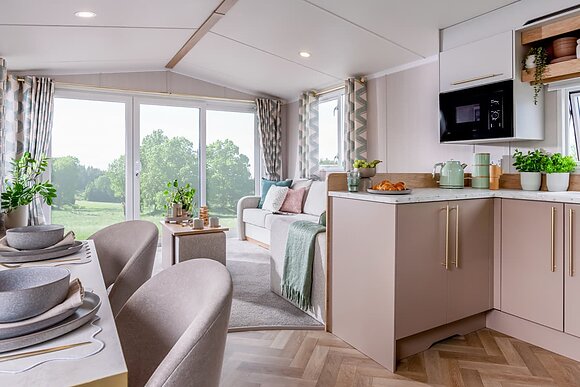 2026 Standard Daisy Caravan Decking (Sleeps 6) - Pease Bay Holiday Park, Cockburnspath, Nr Dunbar