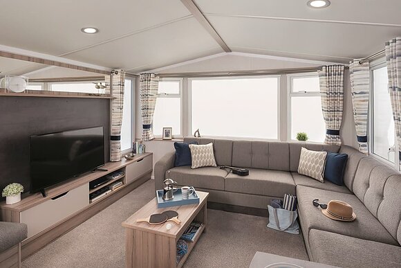 Standard Daisy Caravan (Sleeps 6) - Pease Bay Holiday Park, Cockburnspath, Nr Dunbar