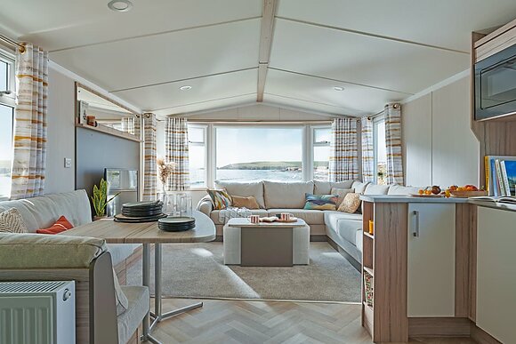 New Standard Daisy Caravan (Sleeps 6, Pet) - Pease Bay Holiday Park, Cockburnspath, Nr Dunbar
