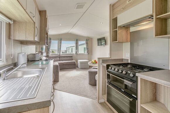 Bronze Caravan with parking - Pendine Sands, Pendine, Nr Carmarthen