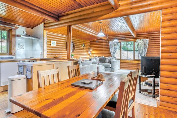 The Log Spa - Penllwyn Lodges, Garthmyl, Montgomery