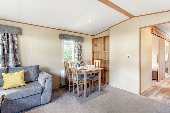Silver Premium 2 Bedroom Caravan, Sleeps 6. With decking - Fallbarrow, Bowness-on-Windermere