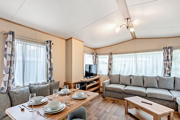 Gold Premium 2 slps  6, parking, decking, LV P, Gold Premium 2 slps  6, parking, decking, LV, Gold Premium 2 Bedroom Caravan, Sleeps 6. With parking & decking - Fallbarrow, Bowness-on-Windermere