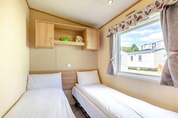 Gold Caravan with decking - Heacham Beach, Heacham