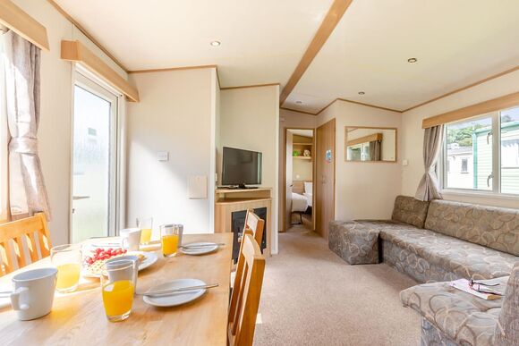 Gold Caravan with decking, Gold Caravan with decking P - Heacham Beach, Heacham
