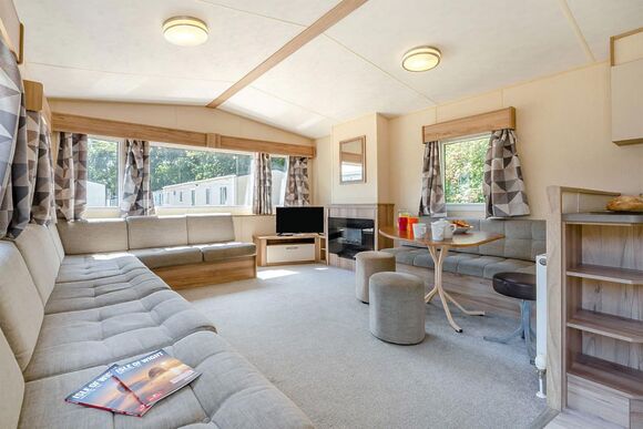 Gold 3 Bedroom Caravan, Sleeps 8 P, Gold 3 Bedroom Caravan, Sleeps 8 - Landguard, Shanklin