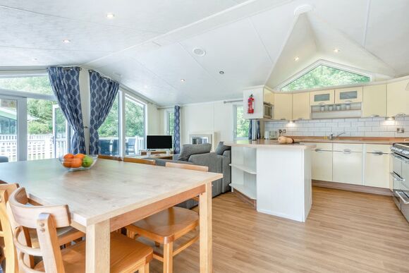 Superior 3 Lodge with parking, ensuite & decking - Limefitt Park, Windermere, Cumbria