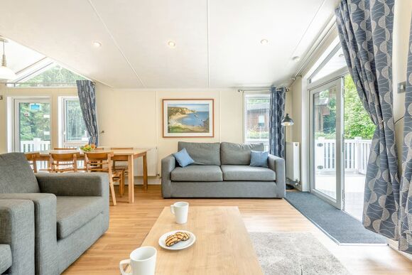 Superior 3 Lodge with parking, ensuite & decking - Limefitt Park, Windermere, Cumbria