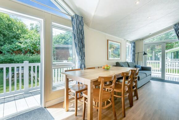 Superior 3 Lodge with parking, ensuite & decking - Limefitt Park, Windermere, Cumbria