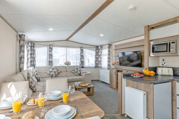 Gold Premium 3 Caravan, slps 6, parking, ensuite - Limefitt Park, Windermere, Cumbria