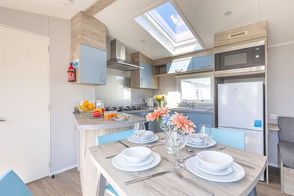 Gold Caravan with decking - Manor Park, Hunstanton