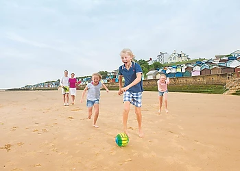 The park setting<br />