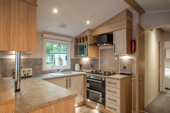 Gold Premium 3 Caravan slps 8 decking, Gold Premium Caravan with parking & decking, Gold Premium 3 Caravan slps 8 decking P - Naze Marine, Walton-on-the-Naze 