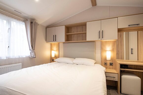 Gold Premium 3 Caravan slps 8 decking P, Gold Premium Caravan with parking & decking, Gold Premium 3 Caravan slps 8 decking - Naze Marine, Walton-on-the-Naze 