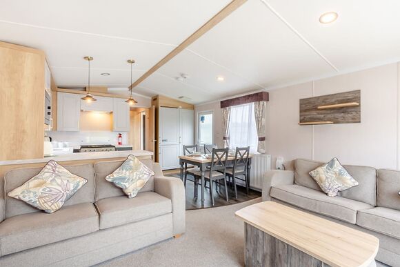 Gold Premium Caravan, parking, ensuite, deck, SV 6 - Nodes Point, Ryde, Nr Bembridge
