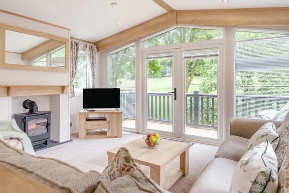 Gold Premium Caravan, parking, decking & SV 4 - Ocean Edge, Morecambe Bay