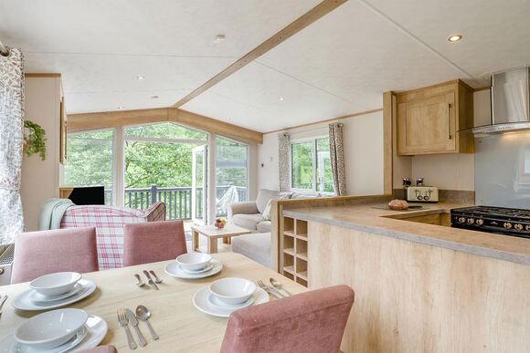 Gold Premium Caravan, parking, decking & SV 4 - Ocean Edge, Morecambe Bay