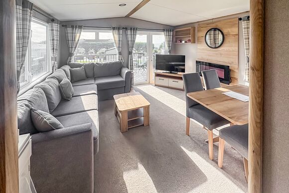 Comfort Plus Caravan WF - Praa Sands Holiday Park, Penzance
