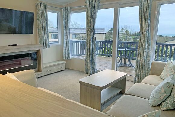 Classic Caravan 6 - Praa Sands Holiday Park, Penzance