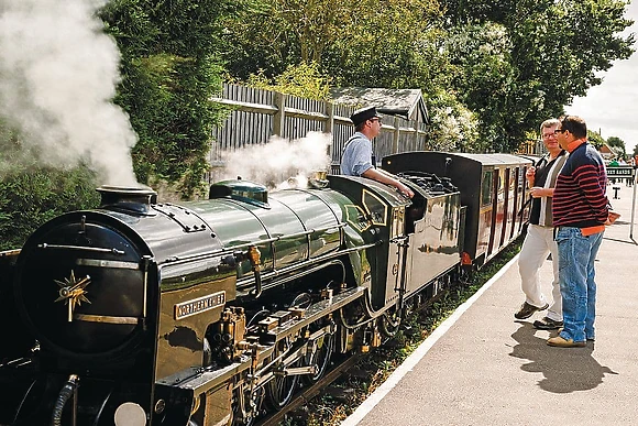 Romney, Hythe and Dymchurch miniature railway<br />