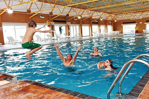 Indoor heated pool 