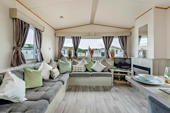 Bronze Caravan with parking - Sandy Bay, Ashington