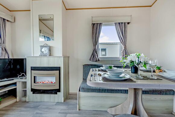 Bronze Caravan with parking - Sandy Bay, Ashington