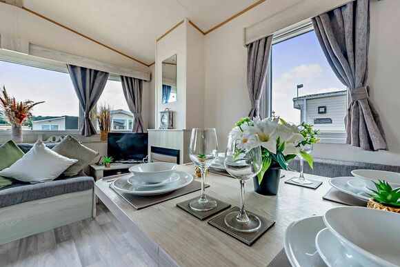 Bronze Caravan with parking - Sandy Bay, Ashington