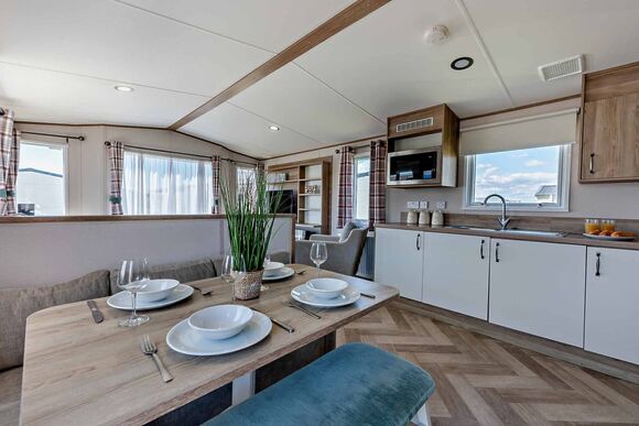 Gold 2 Bedroom Caravan, Sleeps 6 - Sandy Bay, Ashington