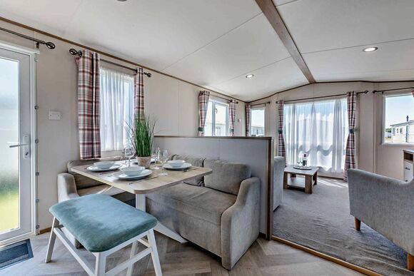 Gold 2 Bedroom Caravan, Sleeps 6 - Sandy Bay, Ashington