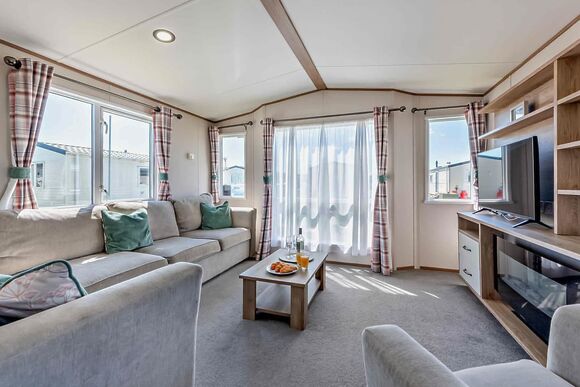 Gold 2 Bedroom Caravan, Sleeps 6. With parking - Sandy Bay, Ashington