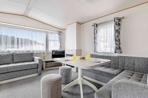 Gold 3 Bedroom Caravan, Sleeps 8 - Sandy Bay, Ashington