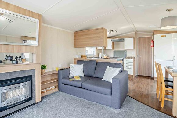 Gold Premium 2 Bedroom Caravan, Sleeps 6. With decking, Gold Premium 2  Caravan, Sleeps 6. With decking P - Sandy Bay, Ashington