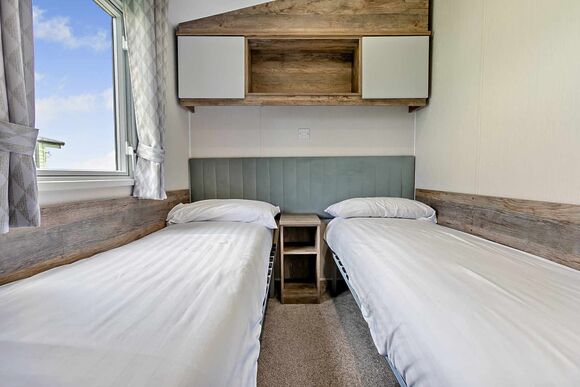 Gold Premium 3 Bedroom Caravan, Sleeps 8. With decking - Sandy Bay, Ashington