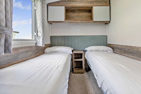 Gold Premium 3 Bedroom Caravan, Sleeps 8. With ensuite & decking - Sandy Bay, Ashington