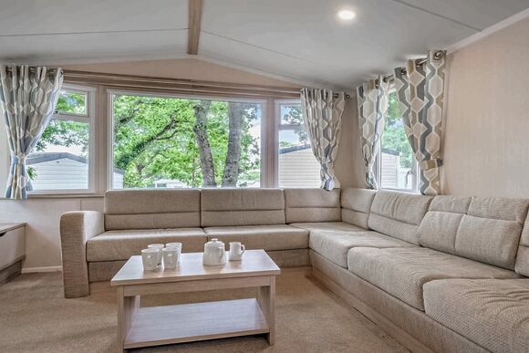 Silver 2 Bedroom Caravan, Sleeps 6 - Sandy Bay, Ashington