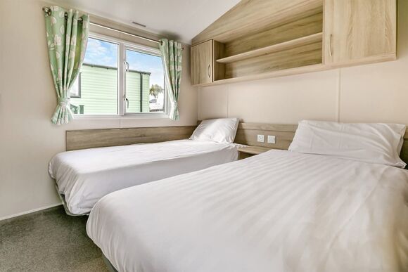 Bronze Caravan with decking P, Bronze Caravan with decking - Sandylands, Saltcoats,