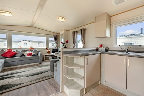 Gold Caravan with parking - Sunnydale, Saltfleet, Nr Mablethorpe