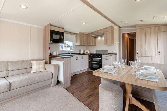 Silver Caravan with parking - Southview, Skegness