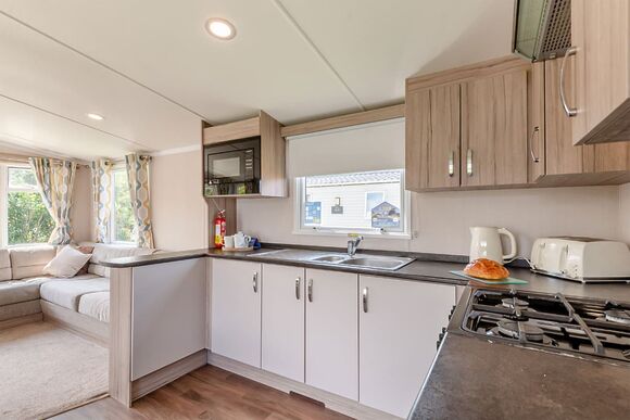 Silver Caravan with parking - Southview, Skegness