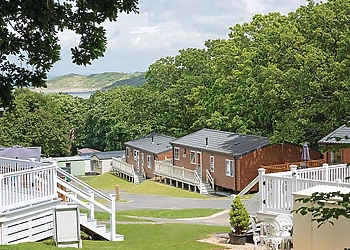 The park setting<br />