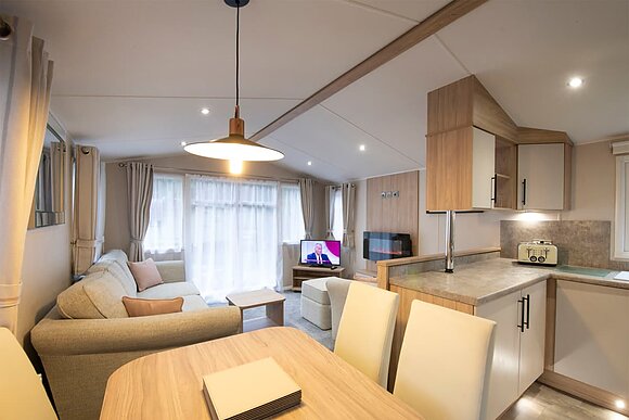 Gold Premium 3 slps 8 parking, ensuite, decking P - Thorness Bay, Thorness, Nr Cowes