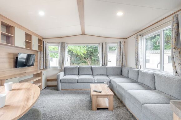 Gold Caravan with parking P, Gold Caravan with parking - Todber Valley, Gisburn, Ribble Valley